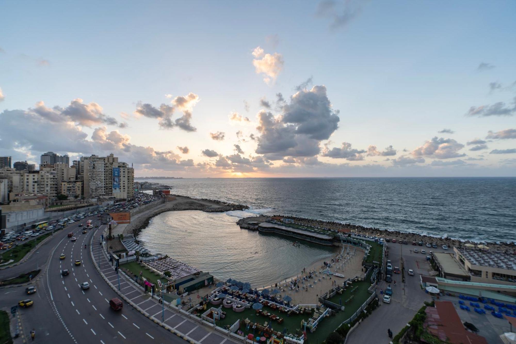 Nabeel Homes - Seaview Condo - Sp 알렉산드리아 외부 사진